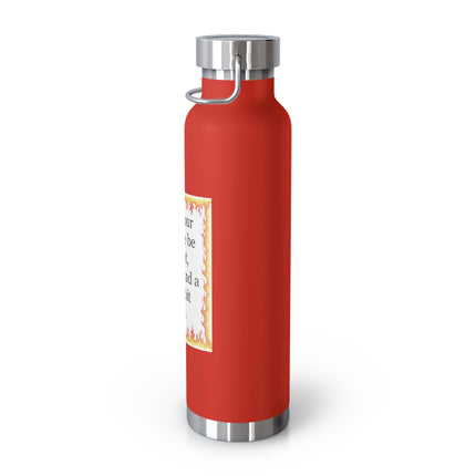 22oz Insulated Bottle — “May your Beltane be bright, brave, and a little bit silly”
