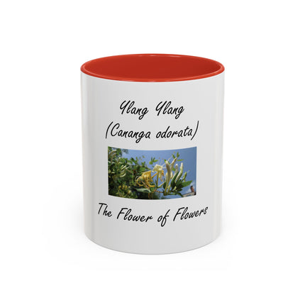 Ylang Ylang Botanical Coffee Mug — "The Flower of Flowers" (11/15oz)