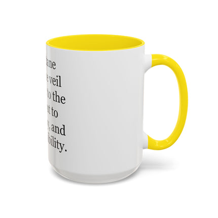 Beltane Quote Coffee Mug — "On Beltane night..." Accent Mug