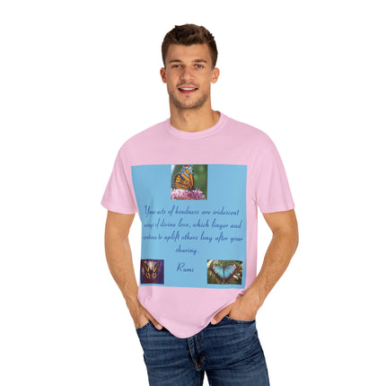 Inspirational Butterfly T-Shirt – Your Acts of Kindness
