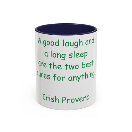 Inspirational Coffee Cup – Irish Wisdom – 11oz Accent Mug