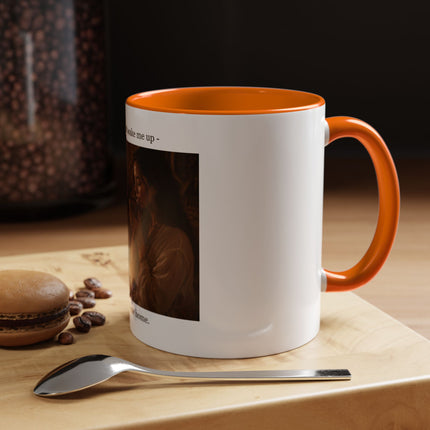 Cacao Brings Me Home Accent Coffee Mug – Cozy Ritual Hot Chocolate Gift (11/15oz)