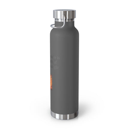 22oz Insulated Bottle — "A well-made cider is a year’s worth of sunlight in a single sip."