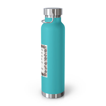 Chocolate Quote 22oz Insulated Bottle