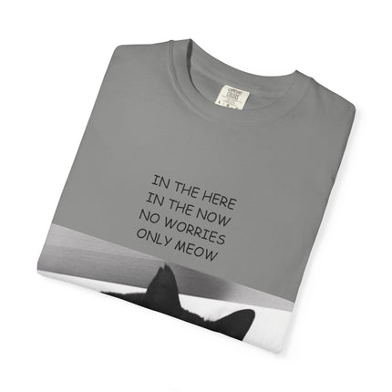 Inspirational Cat T-Shirt for Cat Lovers - 'Only Meow'