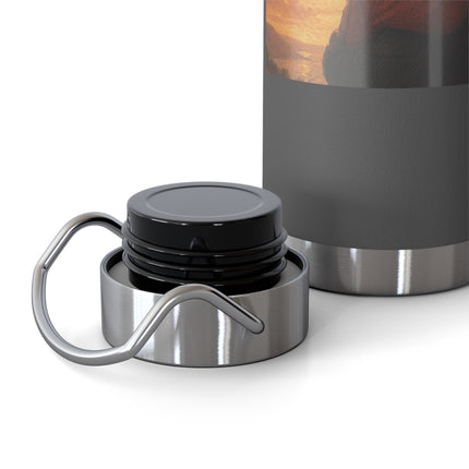 22oz Vacuum Bottle — 'Sometimes You Need A Hug' Sunset Design