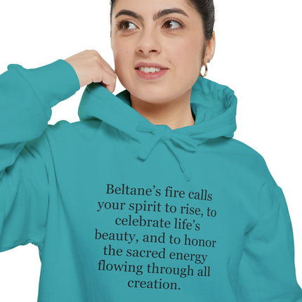 Beltane Blessing Hoodie — Spiritual Pagan Quote Pullover