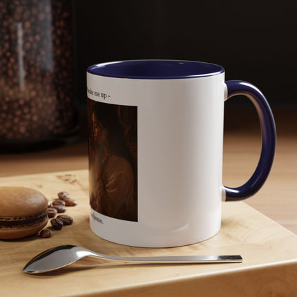 Cacao Brings Me Home Accent Coffee Mug – Cozy Ritual Hot Chocolate Gift (11/15oz)