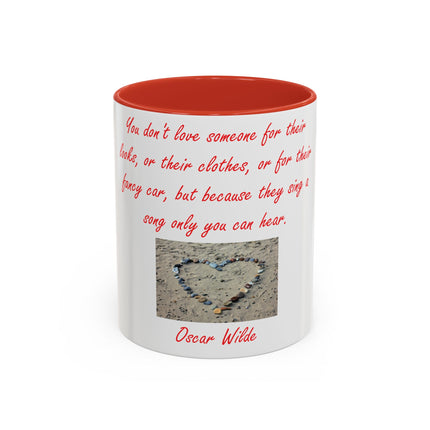 Oscar Wilde Quote Coffee Mug – 11oz Accent Drinkware
