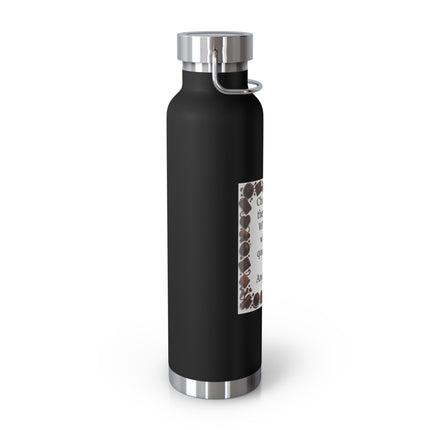 Chocolate Quote 22oz Insulated Bottle
