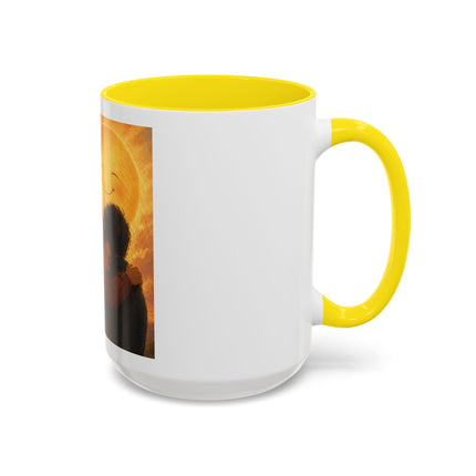 Sunshine Hug Coffee Mug — "Sometimes all you need is a hug..." Inspirational Ceramic Mug (11/15oz)