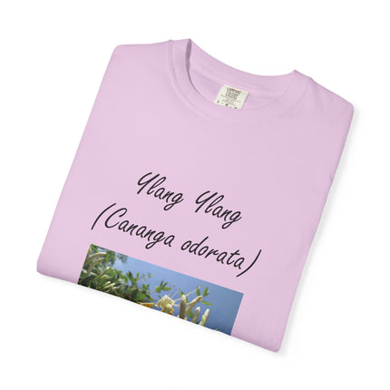 Ylang Ylang Floral T-Shirt - The Flower of Flowers Design