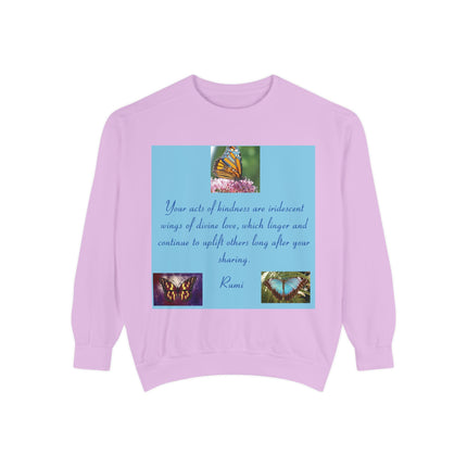 Inspiration Sweatshirt - Uplift Others with Rumi Quote