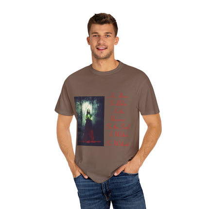 Mystic Quote T-Shirt – “As Above So Below” Graphic Tee (Unisex)