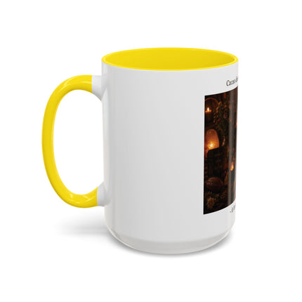 Cacao Brings Me Home Accent Coffee Mug – Cozy Ritual Hot Chocolate Gift (11/15oz)