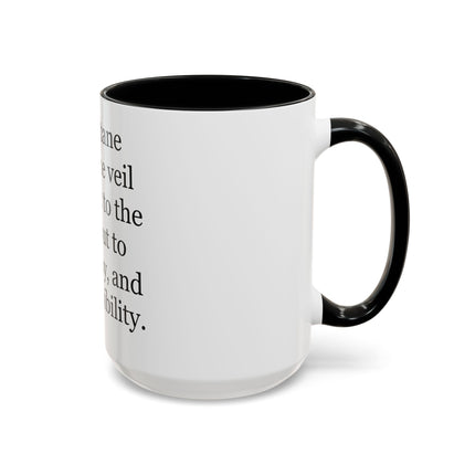 Beltane Quote Coffee Mug — "On Beltane night..." Accent Mug
