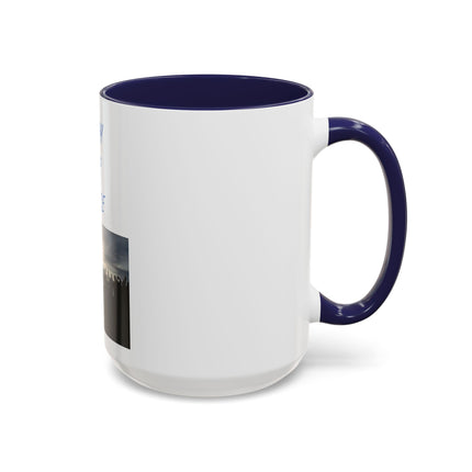 Pray for Peace Accent Coffee Mug — Inspirational Religious Prayer Mug (11/15oz)