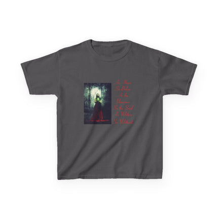 Mystical Kids Tee – “As Above, So Below” Inspirational Design