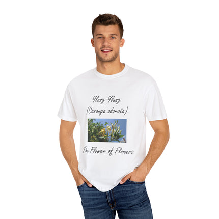 Ylang Ylang Floral T-Shirt – “Flower of Flowers” Graphic Tee