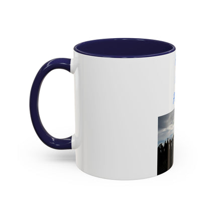 Pray for Peace Accent Coffee Mug – Inspirational – 11oz