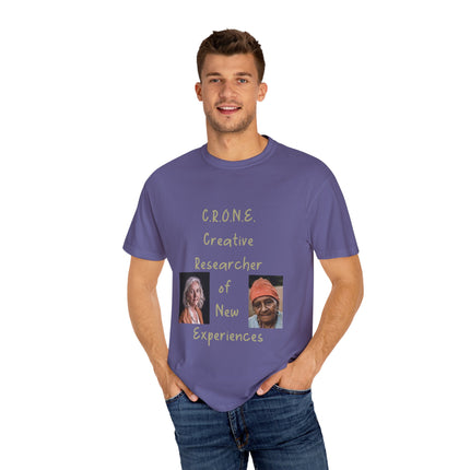 C.R.O.N.E. Tee – Wisdom & Wit Design | Garment-Dyed Comfort