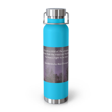 22oz Copper Bottle – Inspirational Quote – Eco-Friendly Gift