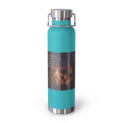 Brigid's Fire Insulated Bottle — 22oz Copper Vacuum Flask