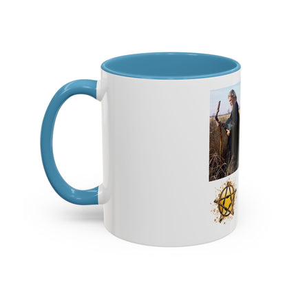 Witchcraft Quote Accent Coffee Mug — 'Male or Female, Young or Old' Pagan Witch Tribute