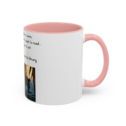 Bookish Statement Mug – 11oz Accent | Anti-Censorship Design
