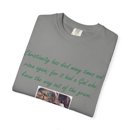 Inspirational Quote T-Shirt - G.K. Chesterton Design