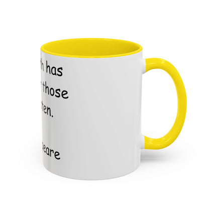 Shakespeare Quote Mug – 11oz Accent Cup for Book Lovers