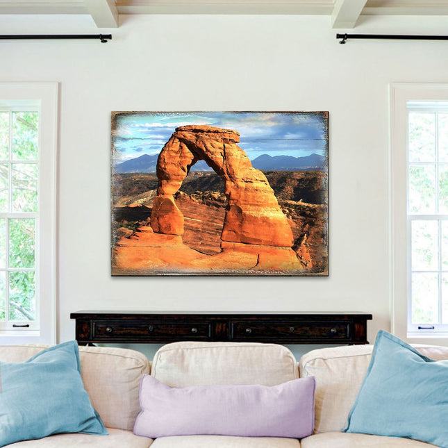 Grand Canyon Art Wooden Wall Art by Nature Wonders - Nature Wildlife Decor  - 95280B-0