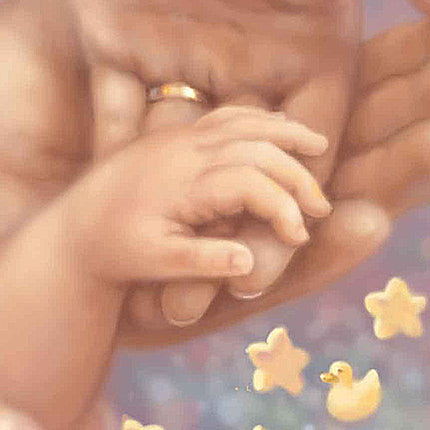 Little Miracle Wooden Wall Art by D. Gelsinger - Nativity Holiday Decor - 95662B04-1