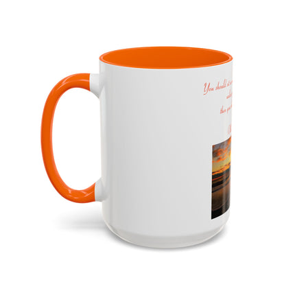 Meditation Quote Coffee Mug — "If you should sit in meditation 20 minutes a day..."