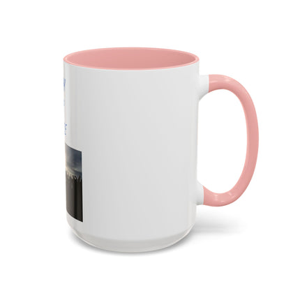Pray for Peace Accent Coffee Mug — Inspirational Religious Prayer Mug (11/15oz)