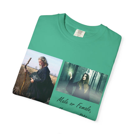 Unisex Garment-Dyed Witch T-Shirt - "A Witch Is A Witch" Design