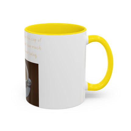 Funny Tea Mug – “Lie to Me” Motivational Accent Ceramic – 11oz