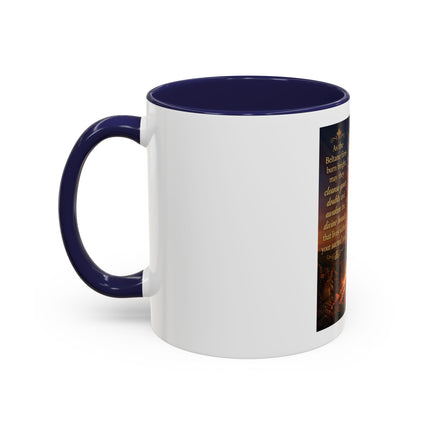 Mug — Pagan Bonfire Coffee Mug with Inspirational Beltane Quote