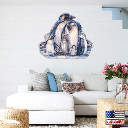 Sno Buddy Like You Wildlife Wall Art - J. Bergsma - Wildlife Holiday Decor - 8591659W-JB-1