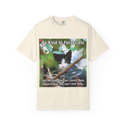 Be Kind to Feral Cats T-Shirt — Feral Cat Rescue Awareness Tee
