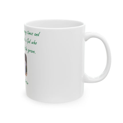 Chesterton Quote Mug – Resurrection Design – Ceramic – 11oz