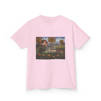 Inspirational Kids Heavy Cotton Tee - Cozy & Uplifting Design for Everyday Wear