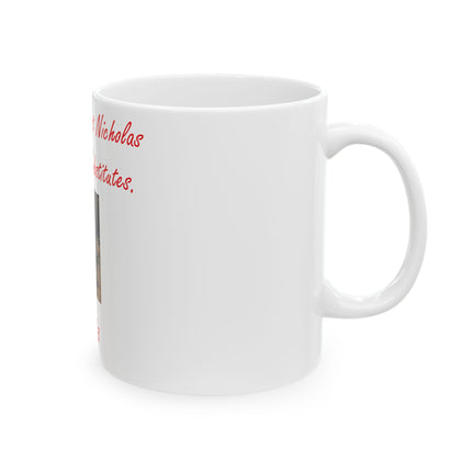 Saint Nicholas Ceramic Mug - 11oz - Accept No Substitutes
