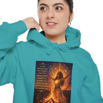 Beltane Fire Hoodie — Inspirational Prayer Design