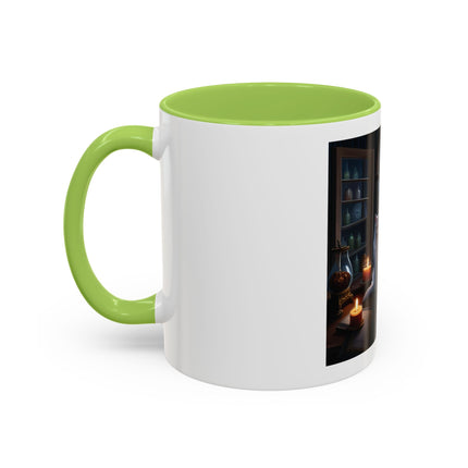 Moonlit Witch Cats Coffee Mug — Gothic Cat Magic Tea Cup (11/15oz)