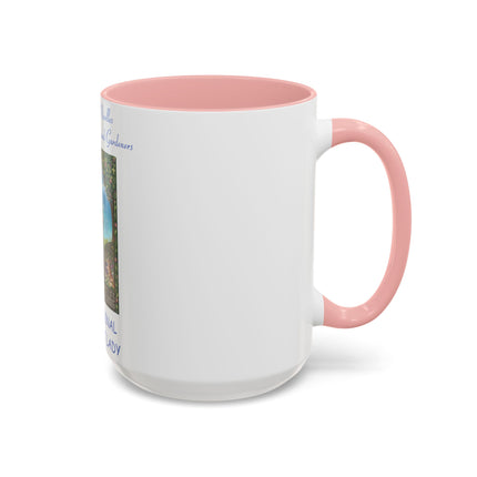 Crazy Cat Lady Accent Mug – St. Gertrude of Nivelles – 15oz