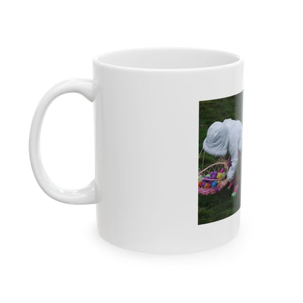 Funny Easter Egg Hunt Mug – 11oz Ceramic for Parents & Teachers
