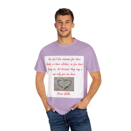 Inspirational Quote Unisex T-Shirt - Oscar Wilde Design