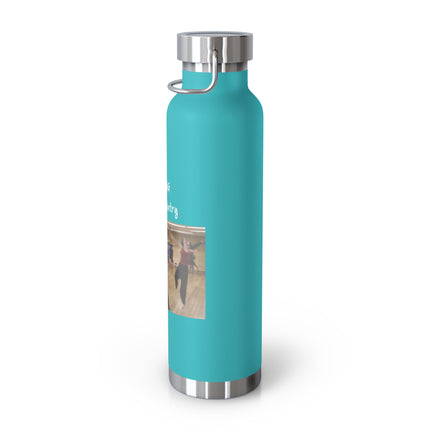 Dancing Is Silent Poetry 22oz Copper Insulated Bottle