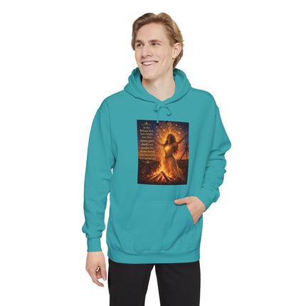 Beltane Fire Hoodie — Inspirational Prayer Design